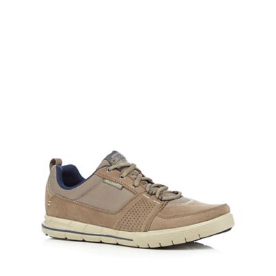 Skechers Taupe 'Sport Arcade II Next Move' trainers